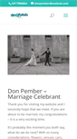 Mobile Screenshot of marriagecelebrantperth.com.au